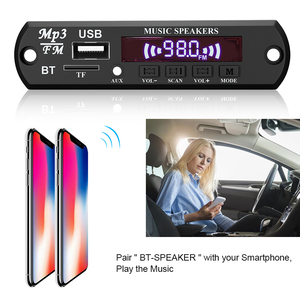 <span class=keywords><strong>Vire</strong></span> 2*20W khuếch đại không dây <span class=keywords><strong>Bluetooth</strong></span> âm thanh xe hơi xe Loa MP3 Máy nghe nhạc mô-đun MP3 WMA đài phát thanh xe Bảng Giải Mã - Product Image 3