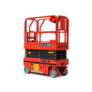 6 <span class=keywords><strong>m</strong></span> 8 <span class=keywords><strong>m</strong></span> 10 <span class=keywords><strong>m</strong></span> 12 <span class=keywords><strong>m</strong></span> 14 <span class=keywords><strong>m</strong></span> Hubhöhe Selbstfahrende Scherenhebebühne mit Sicherheitsfunktionen und Einfacher Bedienung - Product Image 1