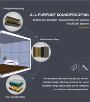Kit d'amélioration acoustique Soundworks |   Design contemporain et isolation acoustique efficace |   Le choix pour les bars et les clubs de musique