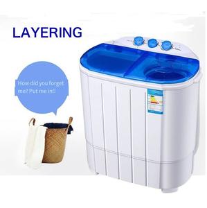 Lavadora Semiautomática de Doble Tina de 4 kg con Secadora, Lavadora de Ropa, Lavadora de Carga Superior - Product Image 5