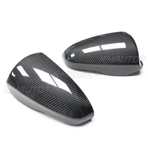 Coques de rétroviseurs latéraux en fibre de carbone sèche pour BMW F10 M5 F06 F12 F13 M6 2012-2016 - Product Image 6