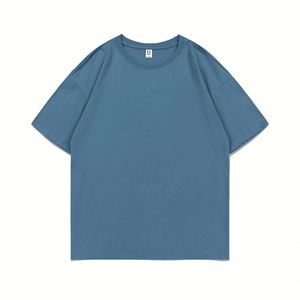 Design Custom Men's <b>T</b>-Shirt High Quality Cotton Heavy Oversized Blank <b>T</b>-Shirt Silk Screen Printing Method - Product Image 2