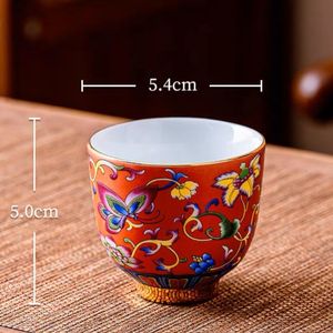 Tetera de Cerámica Esmaltada Estilo Chino de 1.5L con Tapa, Juego de Té Retro de Lujo para el Hogar - Product Image 3