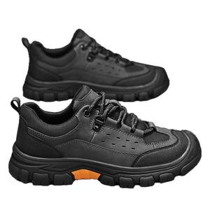 Zapatos de <span class=keywords><strong>Senderismo</strong></span> de Piel Auténtica de Alta Calidad, Antideslizantes, Cómodos, Unisex, para Deportes al Aire Libre - Product Image 1