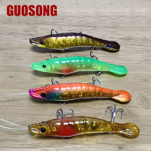 Bán Buôn 85Mm/9G Nhân Tạo Tôm Jigging Lure Cứng Nhựa ABS Chất Liệu Cho Câu Cá Biển Cá Trout Cá Chép Mực Thu Hút Bao Gồm - Product Image 1