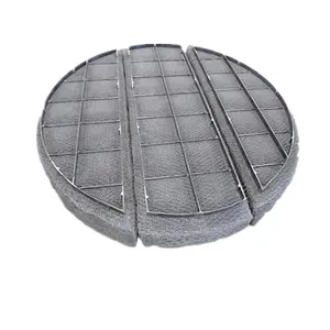 Factory Drawer and wave type demister gas-liquid filter demister pad in boiler steam drum for Gas Scrubber Chemical Internals