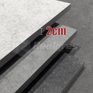 Màu xám sàn bê tông gạch đá hiệu ứng Sứ Lát gạch 20mm dày cho đường lái xe ngoài trời 600x600 - Product Image 1