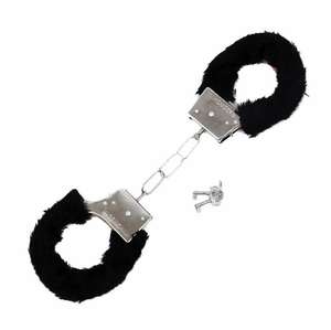 Игрушка для взрослых SM: альтернативные плюшевые кожаные наручники-ограничители для тренировок, модель NK041, производство Нинбо - Product Image 6