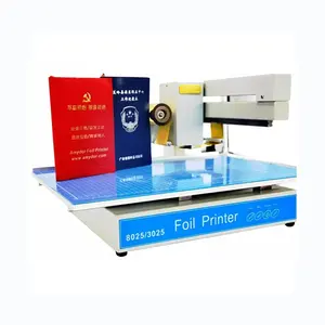 QK-3025 Goedkope Prijs Flatbed Digitale Folieprinter Verijdelen Drukmachines Voor Lederen Boek