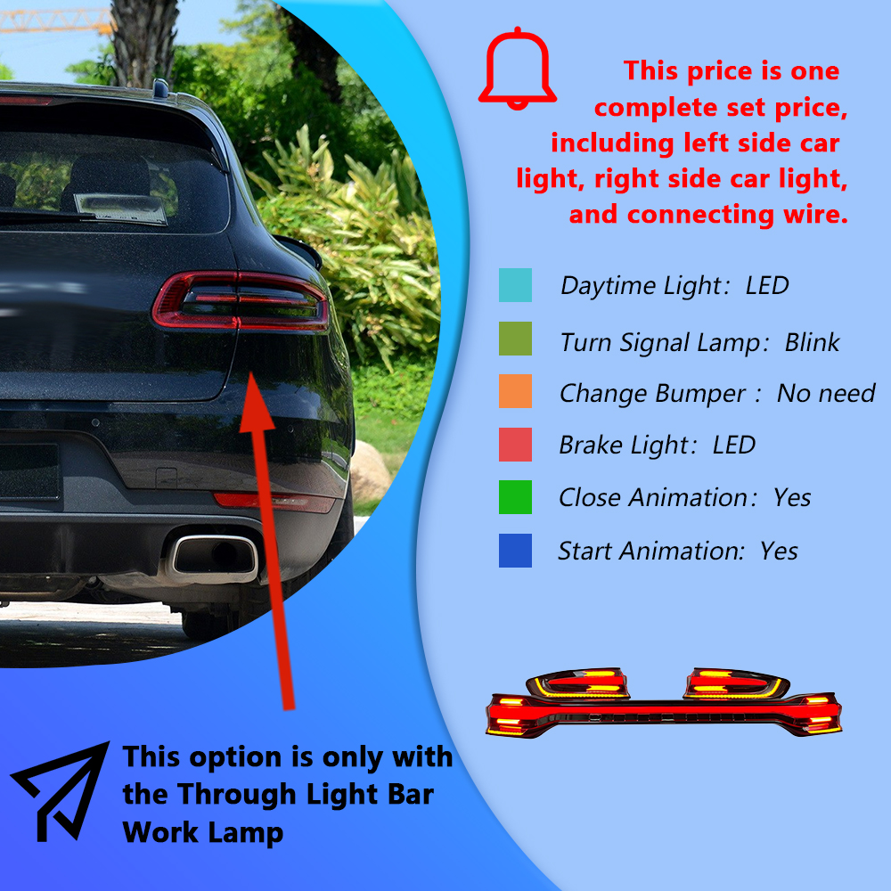 Taillight one set