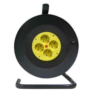 Câble multiprise avec 4 prises, câble de 15 m, 3gx1,5 mm en cuivre et avec thermostat de sécurité, idéal pour prolonger et distribuer - Product Image 1