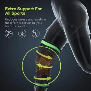 Slimme Gezondheid Verstelbare Power Knie Brace Elastische Gewricht Ondersteuning Compressiehuls Beschermende Flexibele Paar Met Kniebeschermers - Product Image 3