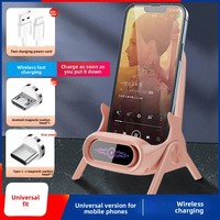 Chargeur de téléphone portable sans fil d'origine usine, compatible avec toutes les marques, support de bureau pour chargeur sans fil
