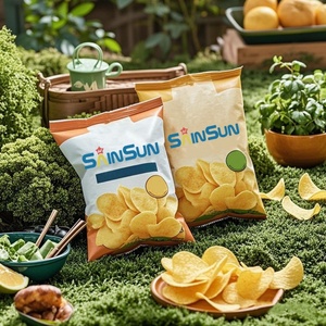 Snack Packaging <b>Bag</b> for Potato Chips Roll Film Custom Printed Laminated Heat Seal Plastic Food Custom Package Stand up Pouch - Product Image 6