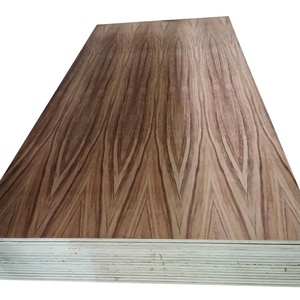 Classic 1220*2440 Parota <strong>Wood</strong> Veneer Poplar Core Veneered Plywood for Mexico Market Furniture - Product Image 1