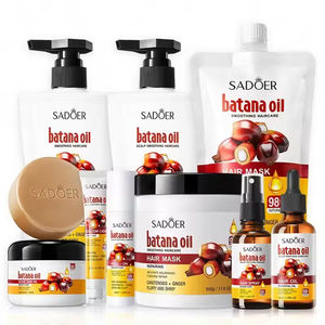 Champú y Acondicionador de Aceite de Batana Orgánico de Marca Privada, Hidratante, Anticaspa, Ingredientes Naturales <span class=keywords><strong>para</strong></span> el Crecimiento del Cabello Dañado - Product Image 6