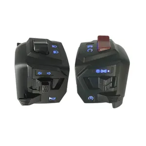 Universele 22Mm Motorfiets Handvat Schakelaars Voor Pulsar Ns200 Inclusief Smoorhoorn Richtingaanwijzer Koplamp Elektrische Startschakelaar - Product Image 1