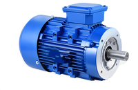 Moteur industriel 220V/380V 3 phases 2, 2kw 3hp moteur électrique à faible bruit