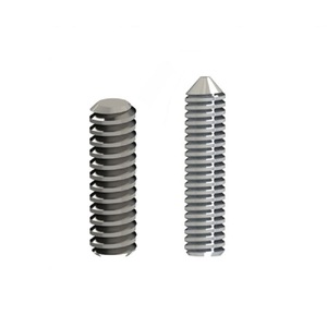 Ant Factory Hex Socket Set <b>Screws</b> DIN913 <b>Flat</b> Round Head 8.8 Grade 45 Steel SSC1 Model GZSDFD Part Number 802 - Product Image 2
