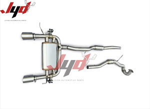 Tuyau d'échappement pour <span class=keywords><strong>Audi</strong></span> <span class=keywords><strong>TT</strong></span> <span class=keywords><strong>MK1</strong></span> 1.8T 1998-2006, conversion d'échappement Catback, conversion d'échappement haute performance, performance de course - Product Image 2