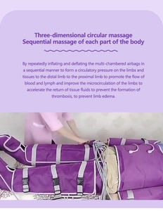 Smart Design Compression Boots Air Massage Full Body Luchtdruk Bevorderen Bloedcirculatie Apparaat Gewichtsverlies Machine - Product Image 4