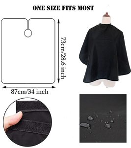 Capes de coiffeur imperméables et résistantes aux produits chimiques, très vendues, pour salon de coiffure, salon de beauté, <span class=keywords><strong>acteurs</strong></span> de la beauté, maquillage - Product Image 2