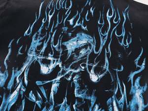 T-shirt graphique rétro style terrain de basket, haut décontracté inspiré du jersey, streetwear pour les sorties au marché des agriculteurs et les loisirs urbains - Product Image 5