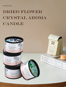 Velas Aromáticas de Cera de Soya en Vasos de Cristal de Lujo, Fragancia <span class=keywords><strong>para</strong></span> el Hogar, Regalo Perfecto <span class=keywords><strong>para</strong></span> <span class=keywords><strong>Mujeres</strong></span>, Venta al Por Mayor - Product Image 1