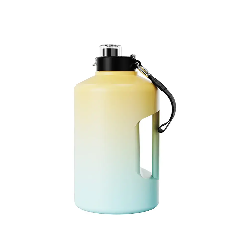 Tốt nhất sản phẩm mới của 2024 công suất lớn Gallon Jug rò rỉ bằng chứng Nắp phòng tập thể dục chai thể thao ngoài trời chai cho cắm trại