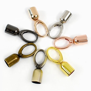 Meetee KY524 15mm Bag <strong>Hardware</strong> Accessories Zinc Alloy Bag Hanger Bell Dog Hook Buckle <strong>Handbag</strong> Strap Connective Buckle Stop Hook - Product Image 3