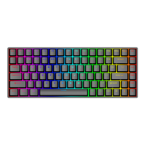 Tastiera meccanica da gioco RGB con interruttore Gateron, tastiera carina compatibile con Windows, <span class=keywords><strong>84</strong></span> tasti meccanici - Product Image 1