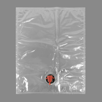 Distributeur de boîte de sac de bavoir en plastique transparent 3L 5L 10L 15L 20L Vitop pour café vin sirop jus eau autres liquides sac en papier d'aluminium