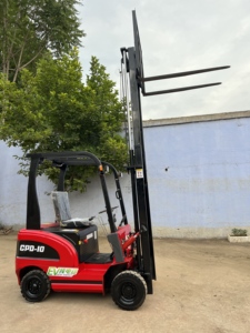 电动叉车 3.8T 负载能力 锂离子 60V 电池 高性能 两段式门架 工业物料搬运 - Product Image 3