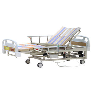 Lit médical pour personnes âgées à prix compétitif, lit électrique manuel pour hôpital, soins à domicile, lit <span class=keywords><strong>de</strong></span> soins infirmiers avec toilette - Product Image 3