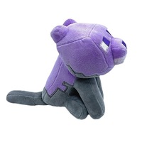 Vente en gros de peluches Tortue, Requin, Vache, Loup, Cochon, Chat, Tigre, Chameau, Abeille, Mouton, Dauphin, Perruche, Salamandre, Renard, Oiseau, Chauve-souris, Zombie
