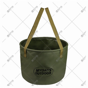 Cubo Plegable Mydays para Exteriores, 20L, Tela Oxford, Multiusos, para Pesca, Picnic, Almacenamiento, con Doble Asa - Product Image 5