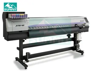 1,6 m/64 pulgadas Mimaki JV150-160 Eco solvente/impresora de sublimación con 1Pcs DX7 cabezas