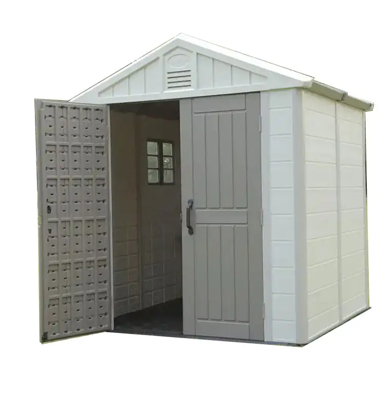 HDPE Tools Sheds Storage Outdoor Plastic Room Portable House Garden Storage For Garden Lawn Mower