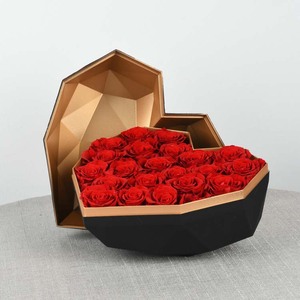 Caja de Regalo de <span class=keywords><strong>Rosas</strong></span> Preservadas al por Mayor, Flores de Verano, Hermosas <span class=keywords><strong>Rosas</strong></span> Coloridas para el Día de San Valentín - Product Image 5