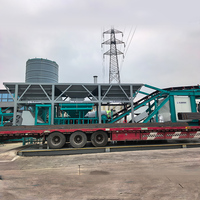Offre Spéciale : Centrale à Béton Mobile Compacte YHZS50 – Solution de Construction Portable