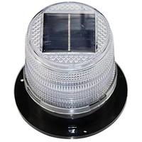 Solarbetriebene Magnetische Verkehrswarnleuchte, Auto-Dach Bernsteinfarbenes LED Blinklicht mit Drehfunktion