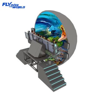แพลตฟอร์มเครื่องจำลองการบิน 9D XD VR 8 ที่นั่ง ปี 2025 โรงภาพยนตร์เคลื่อนไหวแบบใหม่พร้อมโดมโปรเจคเตอร์ อุปกรณ์สวนสนุก - Product Image 6