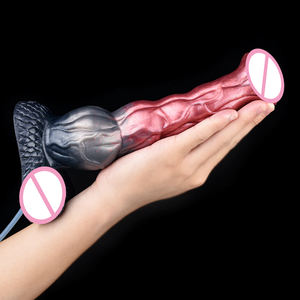 NNSX Cheval Éjaculant Godes pour Femmes Masturbation Adulte <span class=keywords><strong>Massage</strong></span> De La Prostate Butt Plug Noeud Chien Dong Avec Balle Fantaisie Sex Toys - Product Image 5