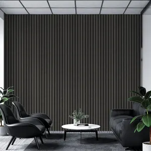 ألواح حائط من خشب البلوط الطبيعي بأبعاد 1220×2440 ملم لتزيين الحوائط ألواح خشبية عازلة للصوت