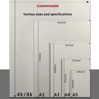 Emballage de vêtements en carton gris recyclable, double face, épaissi, personnalisé, vente en gros
