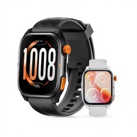 Montre connectée carrée GTS11, légère et fine, montre de sport, surveillance de la fréquence cardiaque, surveillance de l'oxygène sanguin, étanche à l'eau, bracelet en gel de silicone