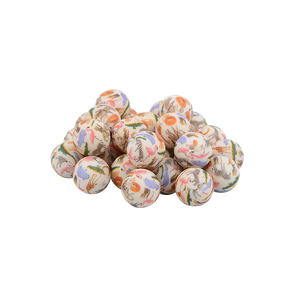 Produits uniques à vendre des perles imprimées en silicone sans Bpa faisant un bracelet <span class=keywords><strong>collier</strong></span> <span class=keywords><strong>de</strong></span> qualité alimentaire <span class=keywords><strong>pour</strong></span> bébé - Product Image 3