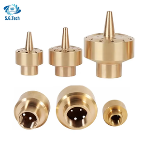 Boquillas de acero inoxidable y latón de bajo precio 2026 para fuentes de jardín, parques y estanques, accesorios decorativos para interiores y exteriores. - Product Image 4