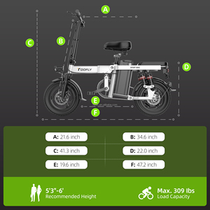 Bicicleta Eléctrica de 48V 500w para Adultos GS5 Multifuncional Urbana/Todoterreno Automática para Deportes GS5 - Product Image 2