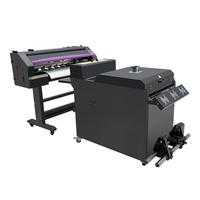 Imprimante DTF double tête 24 pouces colorée, neuve, grand format, pour impression sur vinyle et T-shirts, machine d'impression sur Teflon